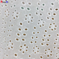 Multifunctional swiss waffle weave Voile Lace Fabric Cotton